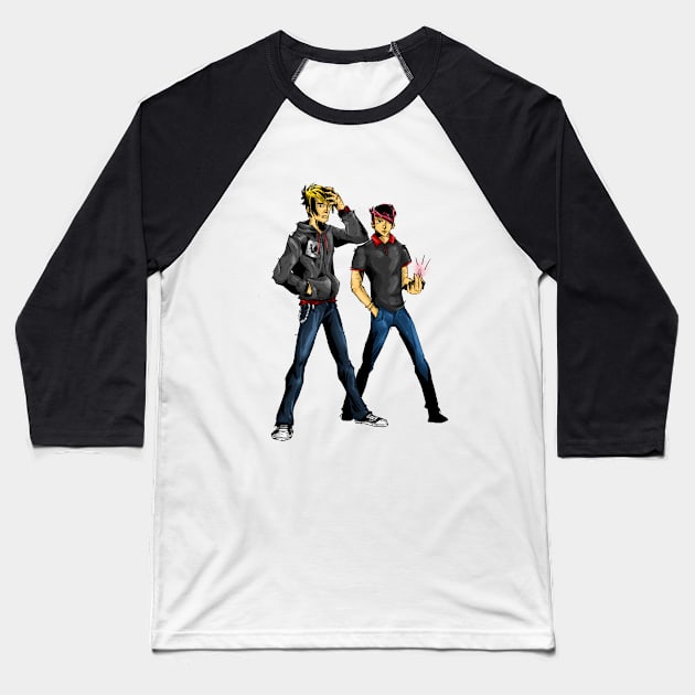 Emo boys Baseball T-Shirt by BRed_BT